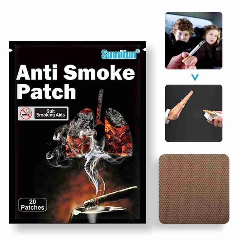 nicotine patch 20pcs/pack- Anti Smoke 100% herbal natural ingredient quit smoking patch cessation healt care anti smoke